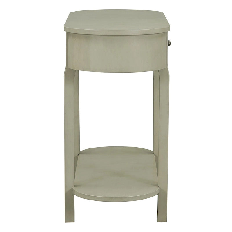 Console vintage, Table d'appoint brillante pour entrée et salon