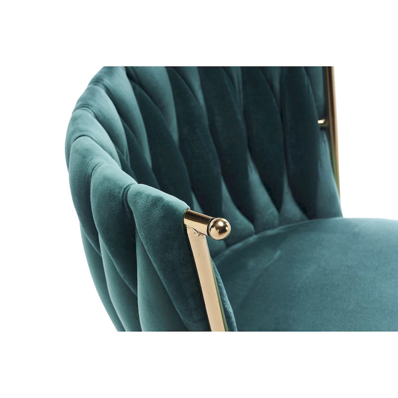 Fauteuils de bureau ergonomiques rembourrés avec roulettes pivotantes réglables
