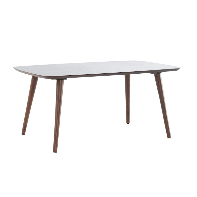 Table basse rectangulaire en bois Mid-Century par - 39.50L x 23.70 W x 18.25 H