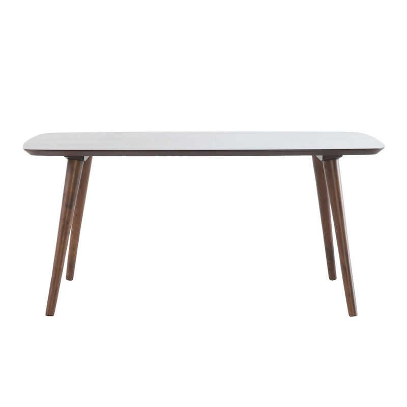 Table basse rectangulaire en bois Mid-Century par - 39.50L x 23.70 W x 18.25 H