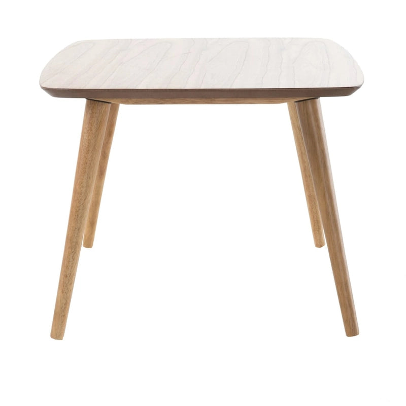 Table basse rectangulaire en bois Mid-Century par - 39.50L x 23.70 W x 18.25 H