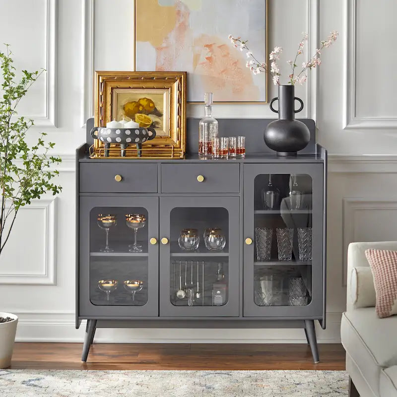 Enfilade de style Mid-Century