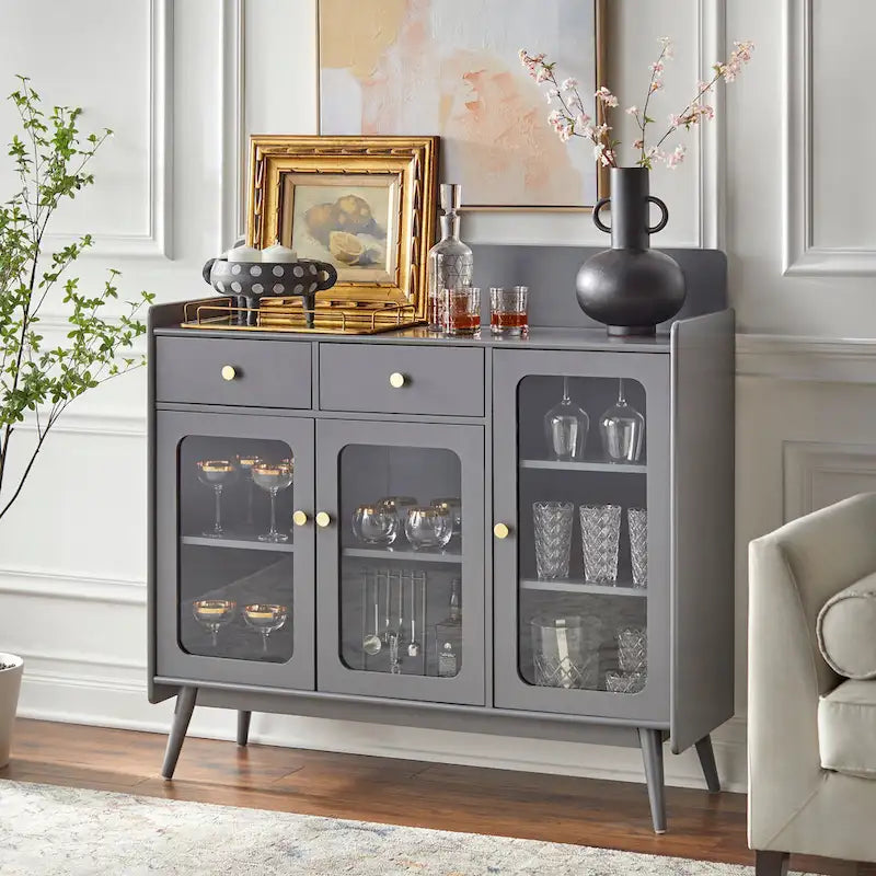 Enfilade de style Mid-Century
