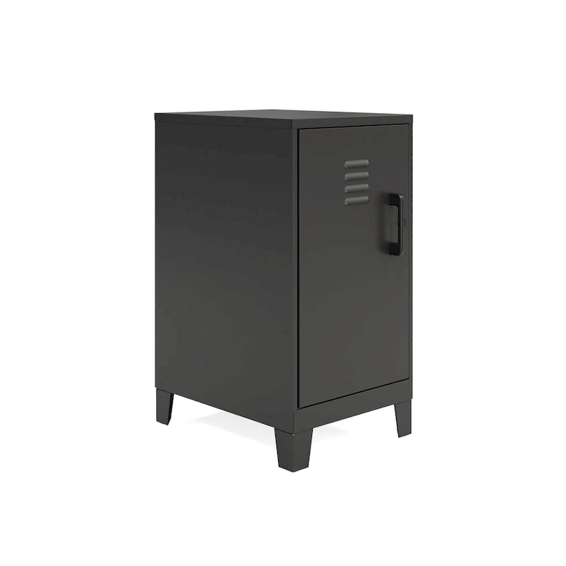 27.5H 2 Shelf Vented Door Mini Storage Locker Cabinet