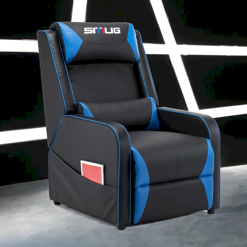Fauteuil inclinable de massage avec mécanisme à pousser - Fauteuil de cinéma maison - Fauteuil inclinable