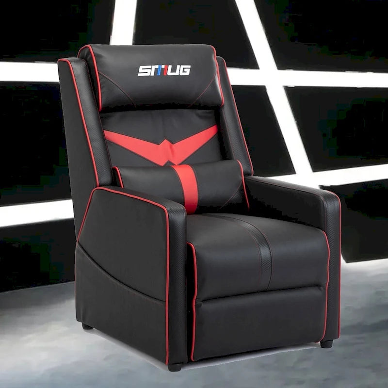 Fauteuil inclinable de massage avec mécanisme à pousser - Fauteuil de cinéma maison - Fauteuil inclinable