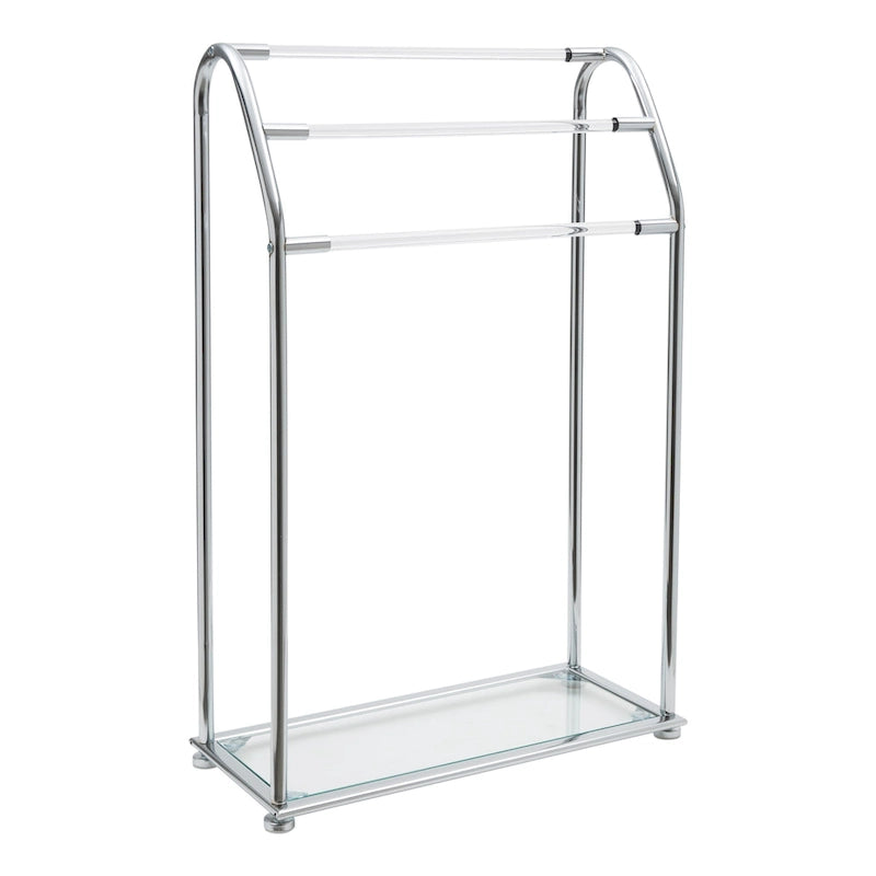 Organize It All Freestanding Acrylic Towel Rack - 22.75x9.87x34.12
