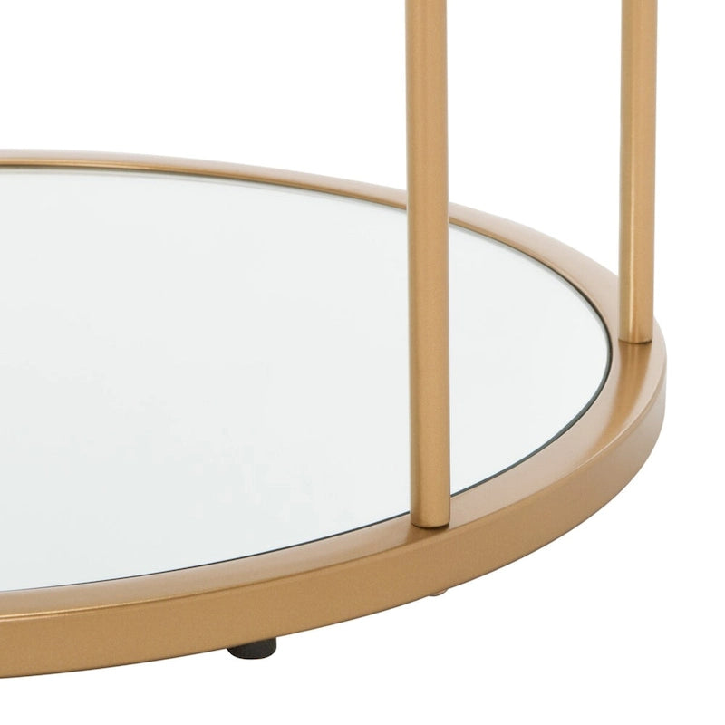 Table basse Frederica à 3 étagères - 42 L x 21 P x 17 H - 42Wx21Px17H