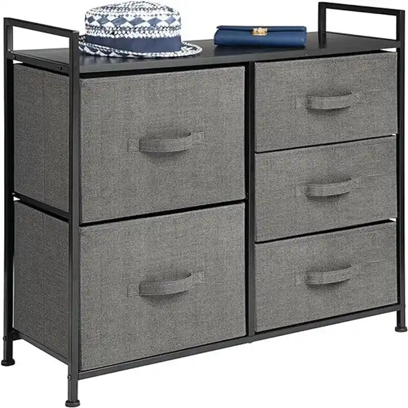 Commode de rangement en bois avec