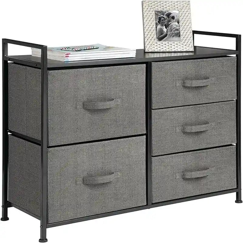 Commode de rangement en bois avec