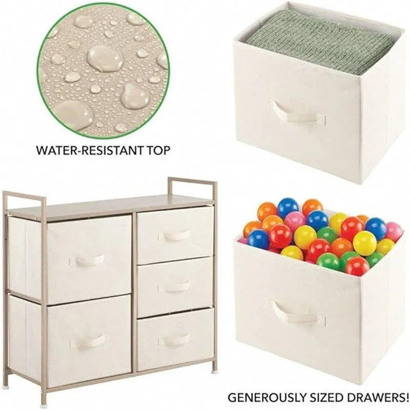 Commode de rangement en bois avec