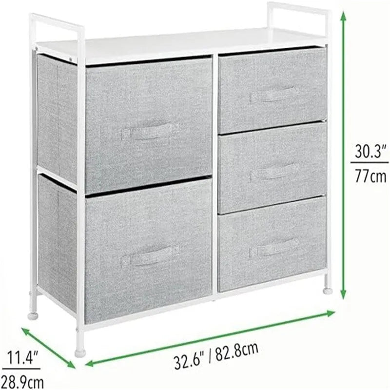 Commode de rangement en bois avec