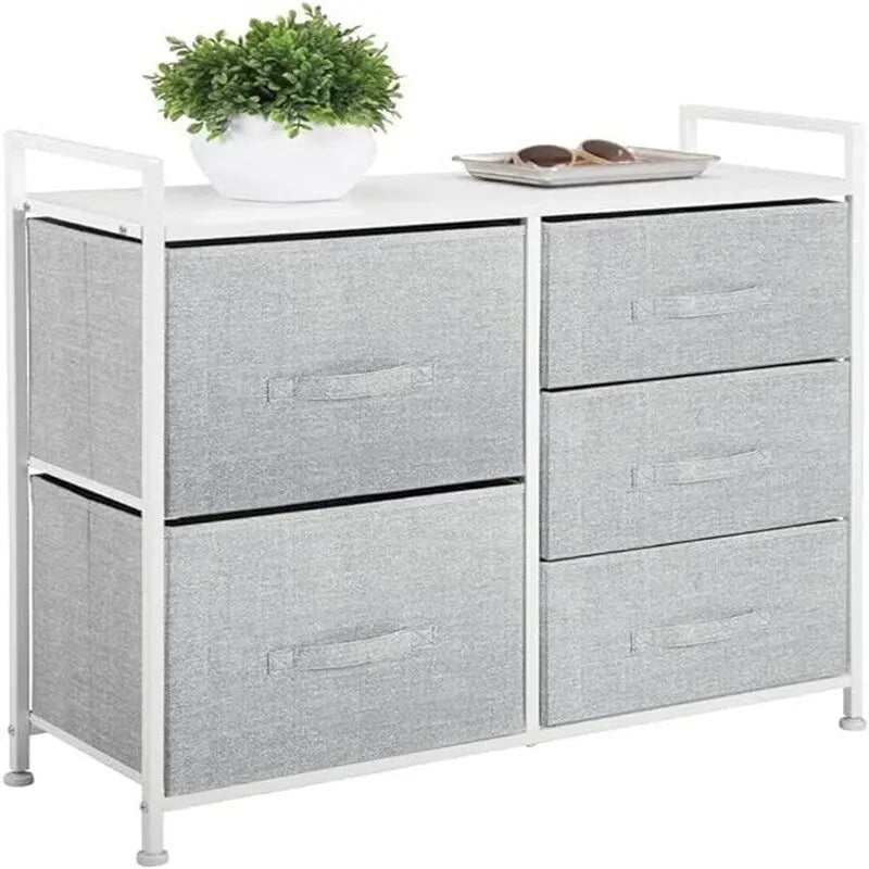 Commode de rangement en bois avec