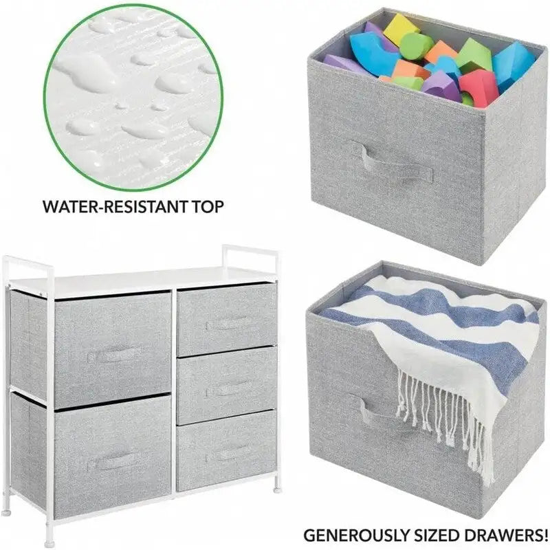 Commode de rangement en bois avec