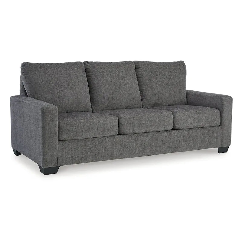 Canapé-lit Queen en étain – 85 larg. x 40 prof. x 39 haut.
