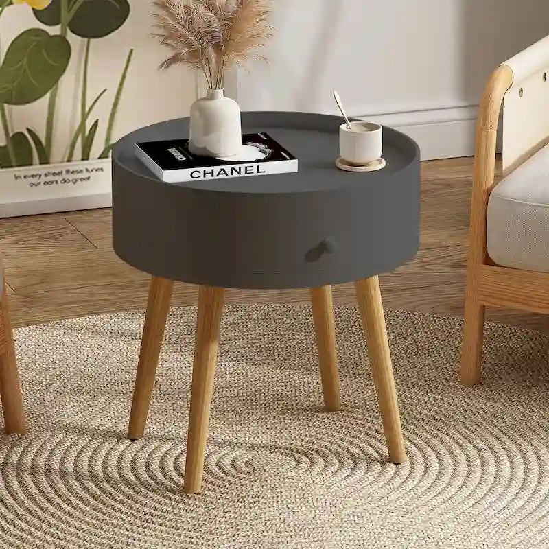 Table basse moderne avec tiroir