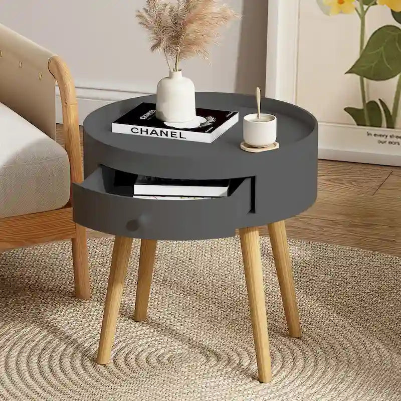 Table basse moderne avec tiroir