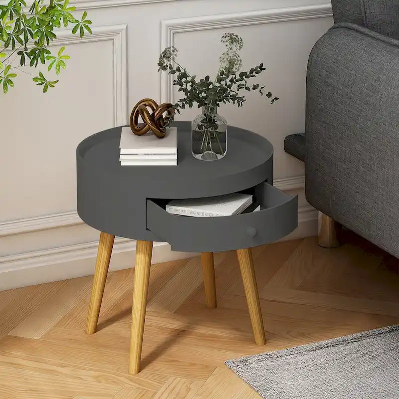 Table basse moderne avec tiroir