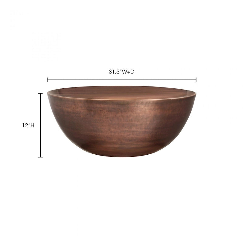 Table basse ronde contemporaine