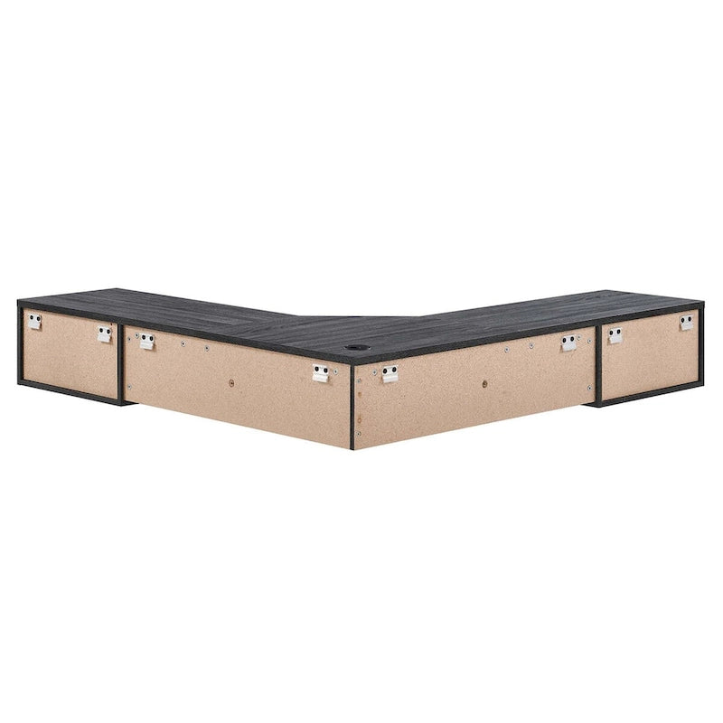 Bureau d'angle mural Render