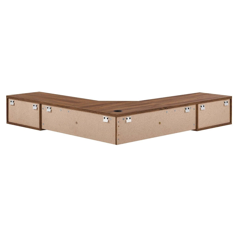 Bureau d'angle mural Render