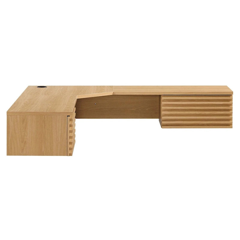 Bureau d'angle mural Render