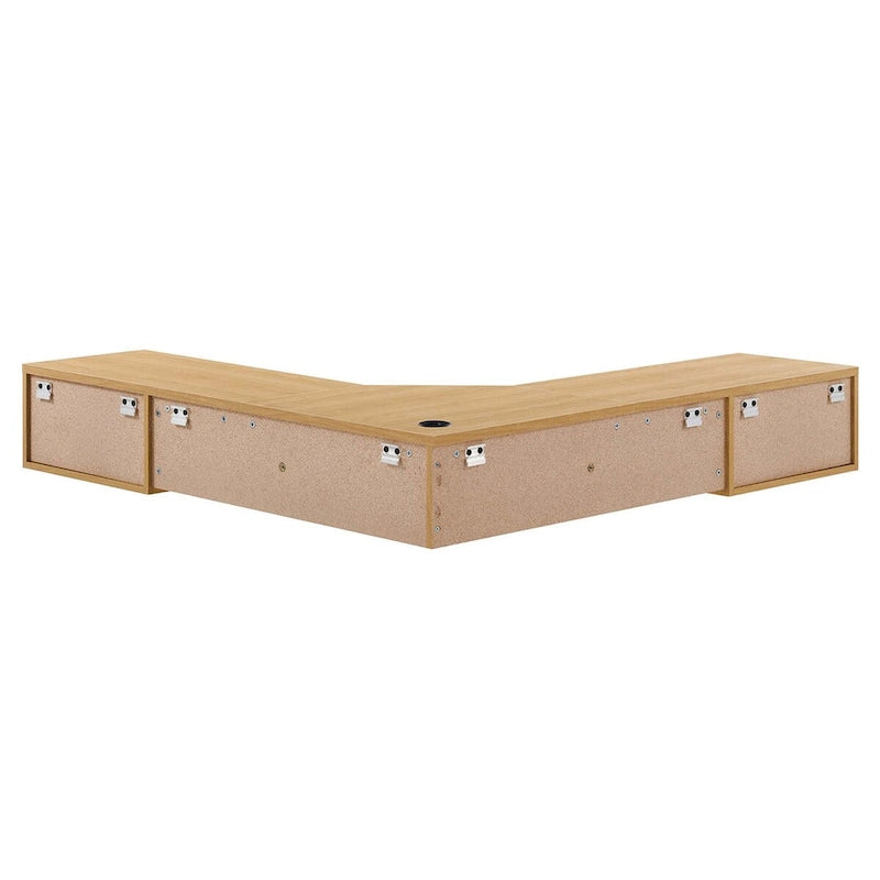 Bureau d'angle mural Render