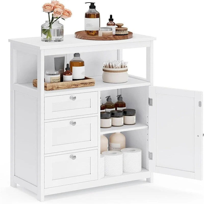 Bathroom Floor Storage Cabinet